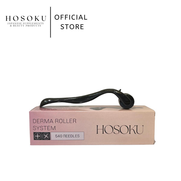 Hosoku Derma Roller 0.75mm – Precision Microneedling Tool for Hair and Skin Rejuvenation  Description: