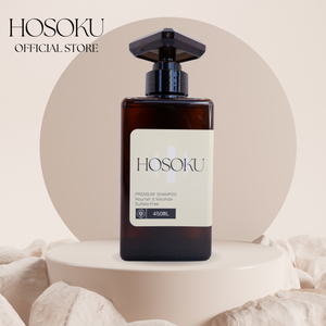 HOSOKU Hair Growth Shampoo – Advanced Japanese Formula for Thicker, Fuller Hair (450ml)