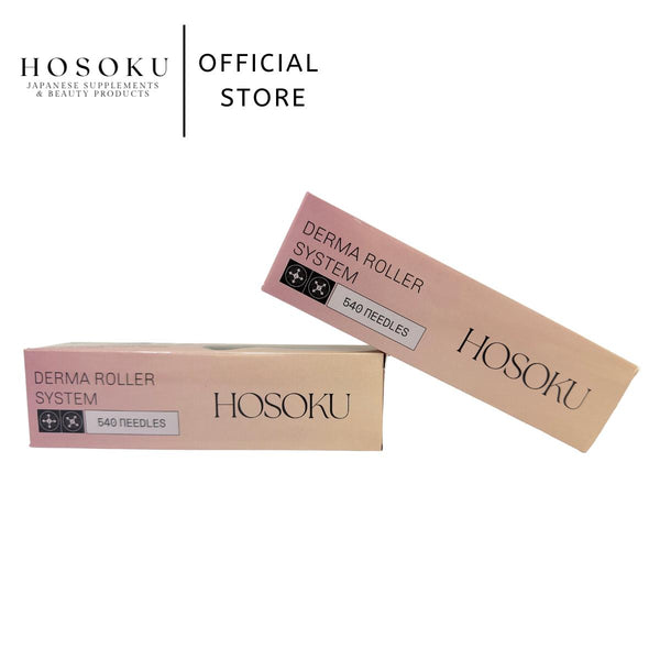 Hosoku Derma Roller 0.75mm – Precision Microneedling Tool for Hair and Skin Rejuvenation  Description: