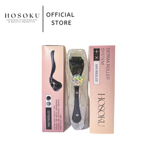 Hosoku Derma Roller 0.75mm – Precision Microneedling Tool for Hair and Skin Rejuvenation  Description: