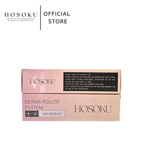 Hosoku Derma Roller 0.75mm – Precision Microneedling Tool for Hair and Skin Rejuvenation  Description: