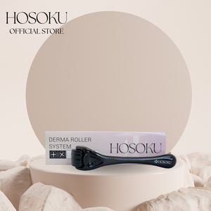 Hosoku Derma Roller 0.75mm – Precision Microneedling Tool for Hair and Skin Rejuvenation  Description: