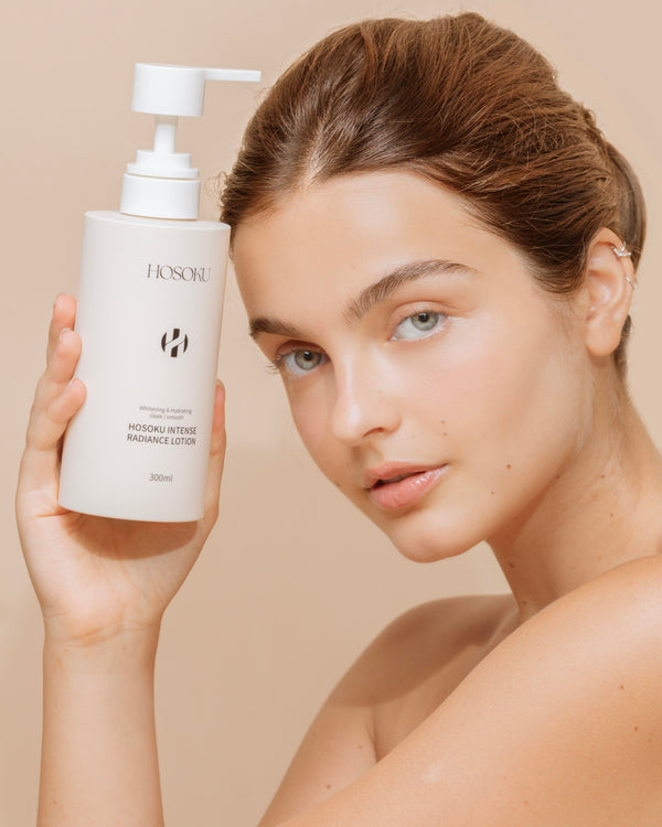 HOSOKU Instant Whitening Radiance Lotion – Brighten, Hydrate & Glow Instantly