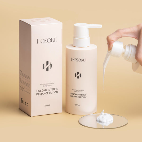 HOSOKU Instant Whitening Radiance Lotion – Brighten, Hydrate & Glow Instantly