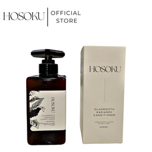 HOSOKU Silksmooth Radiant Conditioner – Luxurious Japanese Formula for Lustrous, Healthy Hair (450ml)